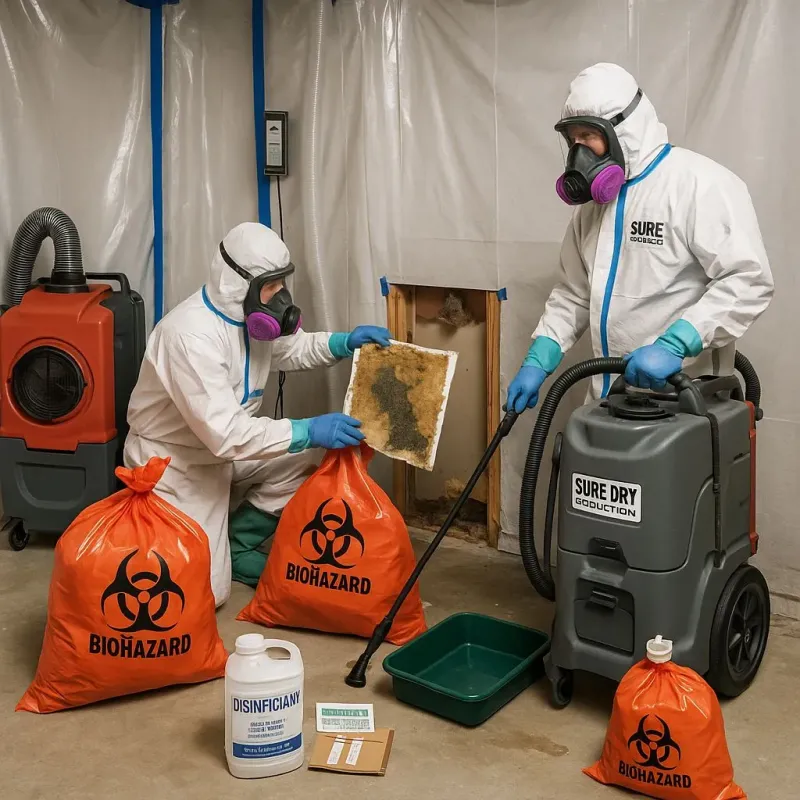 Contaminated Water Handling Protocols process in Wellington, UT