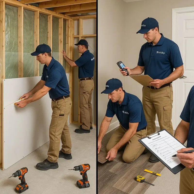 Repairs and Reconstruction process in Wellington, UT